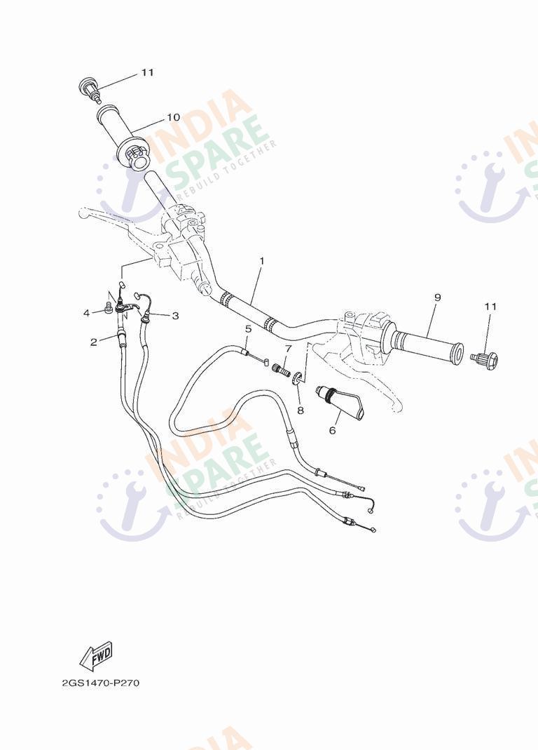 STEERING HANDLE & CABLE